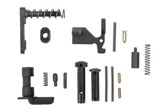 AR-15 lower parts kit with no pistol grip or trigger.